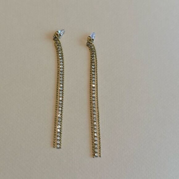 Tassel drop earrings M719 - Picture 2 of 4